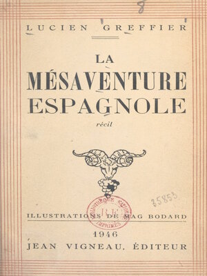 cover image of La mésaventure espagnole